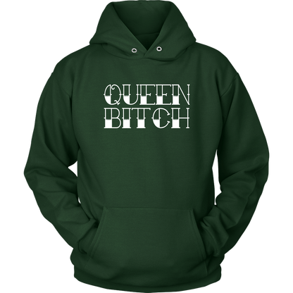 QUEEN BITCH TATTOO TYPE HOODIE