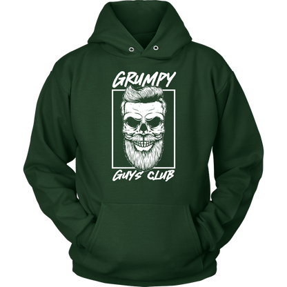 GRUMPY GUYS CLUB SKULL HOODIE