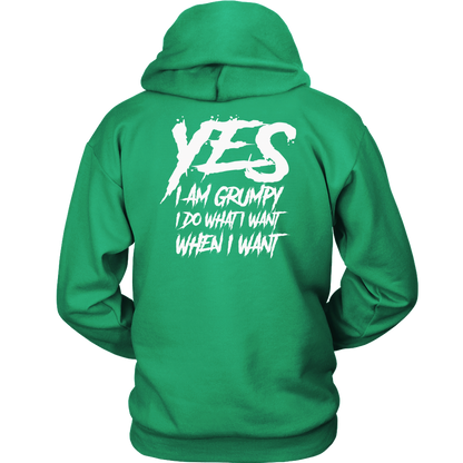 YES I AM GRUMPY HOODIE