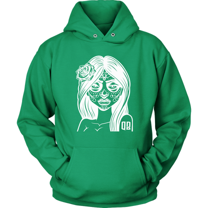 QB CLASSY DAY OF THE DEAD HOODIE