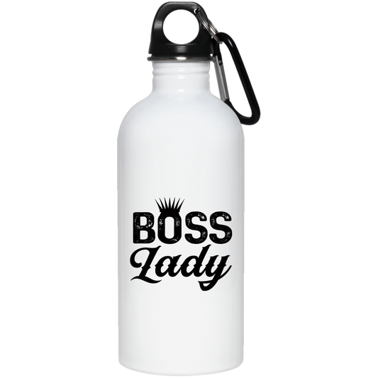 BOSS LADY STAINLESS STEEL 20 0Z WATER BOTTLE