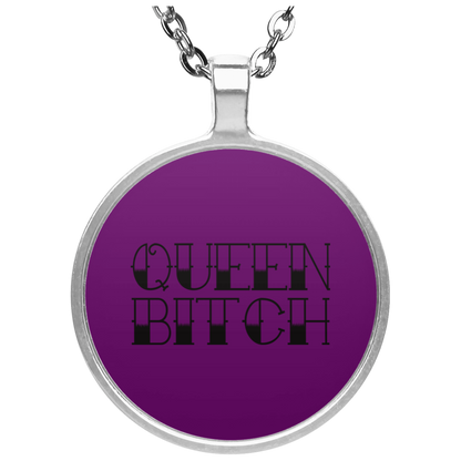 QUEEN BITCH TITLE NECKLACE