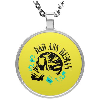 BAD ASS HUMAN MOHAWK NECKLACE