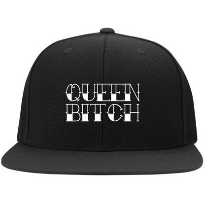 QUEEN BITCH TITLE High-Profile Snapback Hat