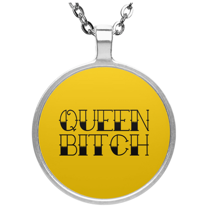 QUEEN BITCH TITLE NECKLACE