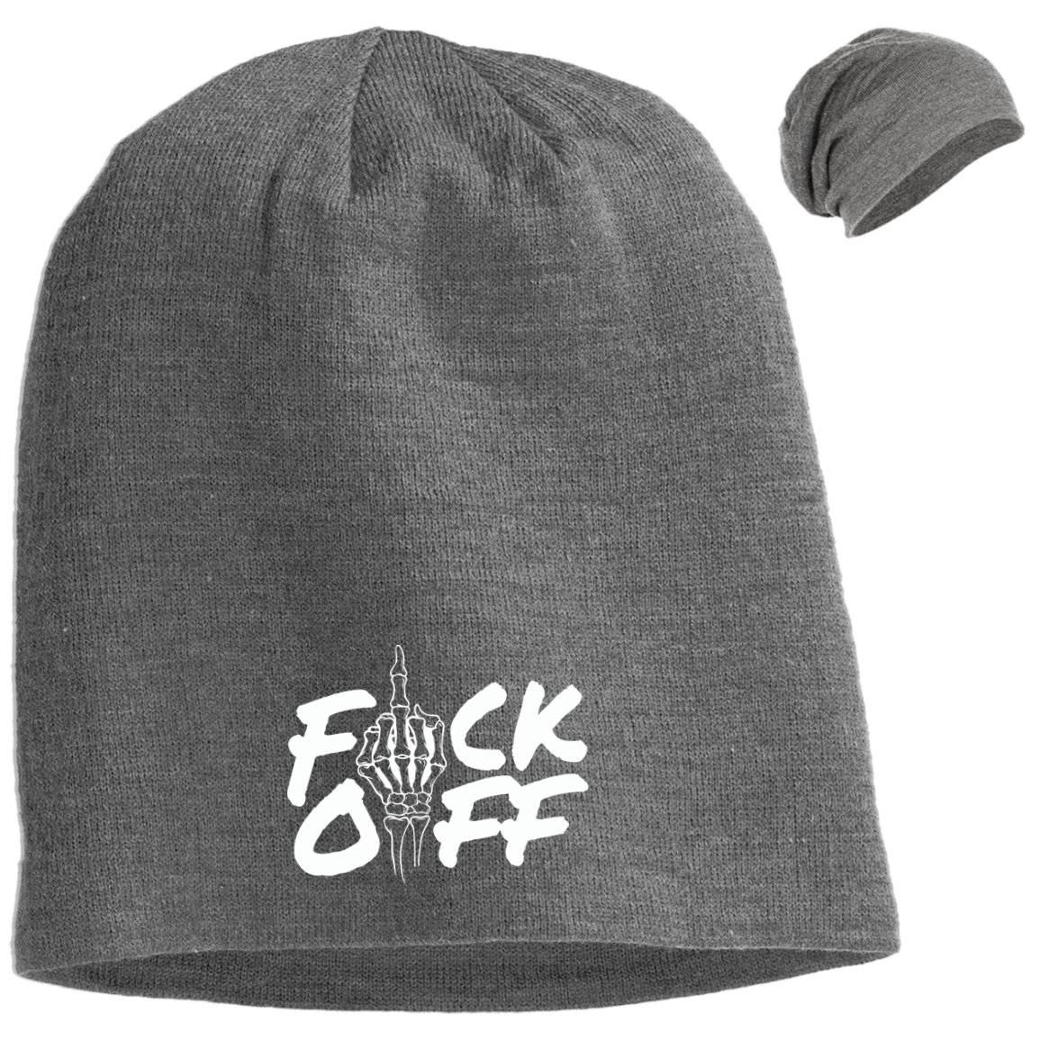 F*CK OFF Slouch Beanie