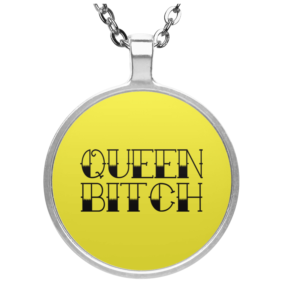 QUEEN BITCH TITLE NECKLACE