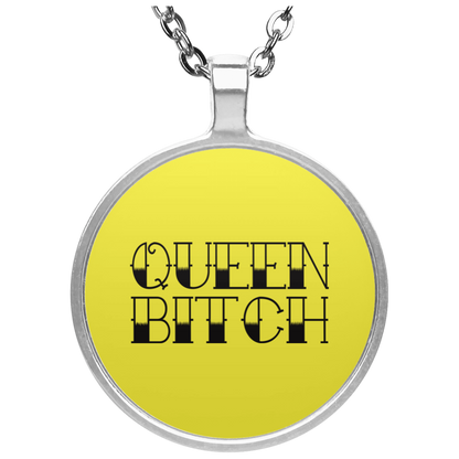 QUEEN BITCH TITLE NECKLACE