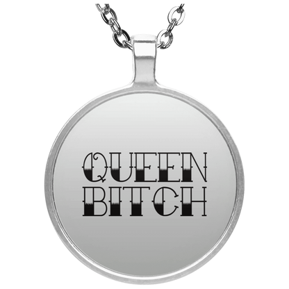 QUEEN BITCH TITLE NECKLACE