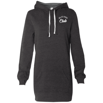 BAD ASS BITCHES CLUB Hooded Pullover Dress
