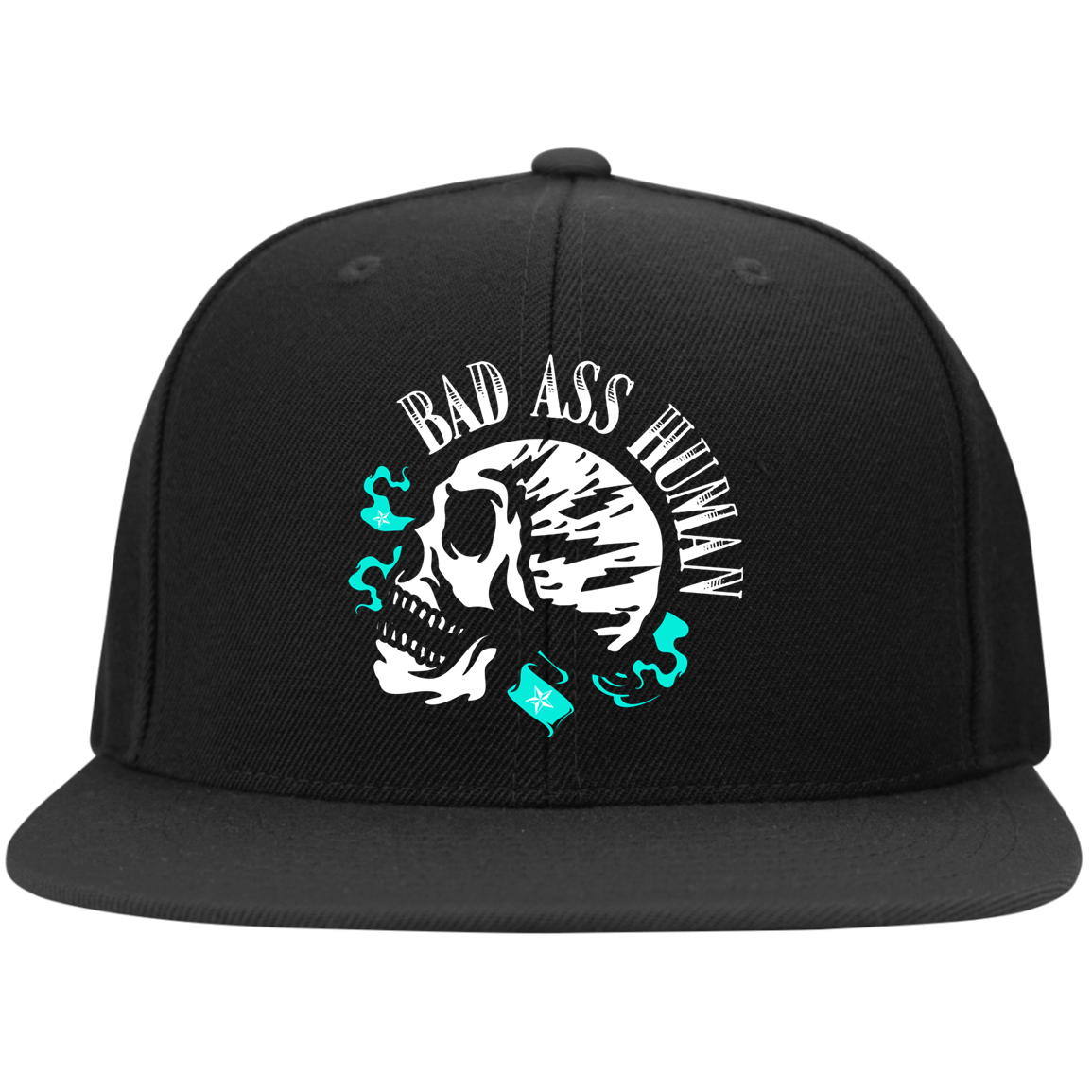 BAD ASS HUMAN MOHAWK High-Profile Snapback Hat