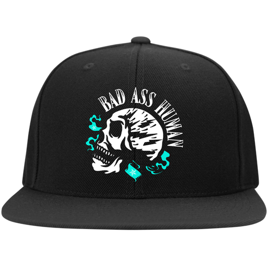BAD ASS HUMAN MOHAWK High-Profile Snapback Hat