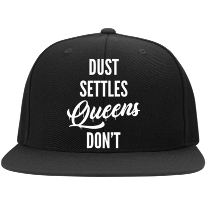 QUEENS DON'T SETTLE High-Profile Snapback Hat