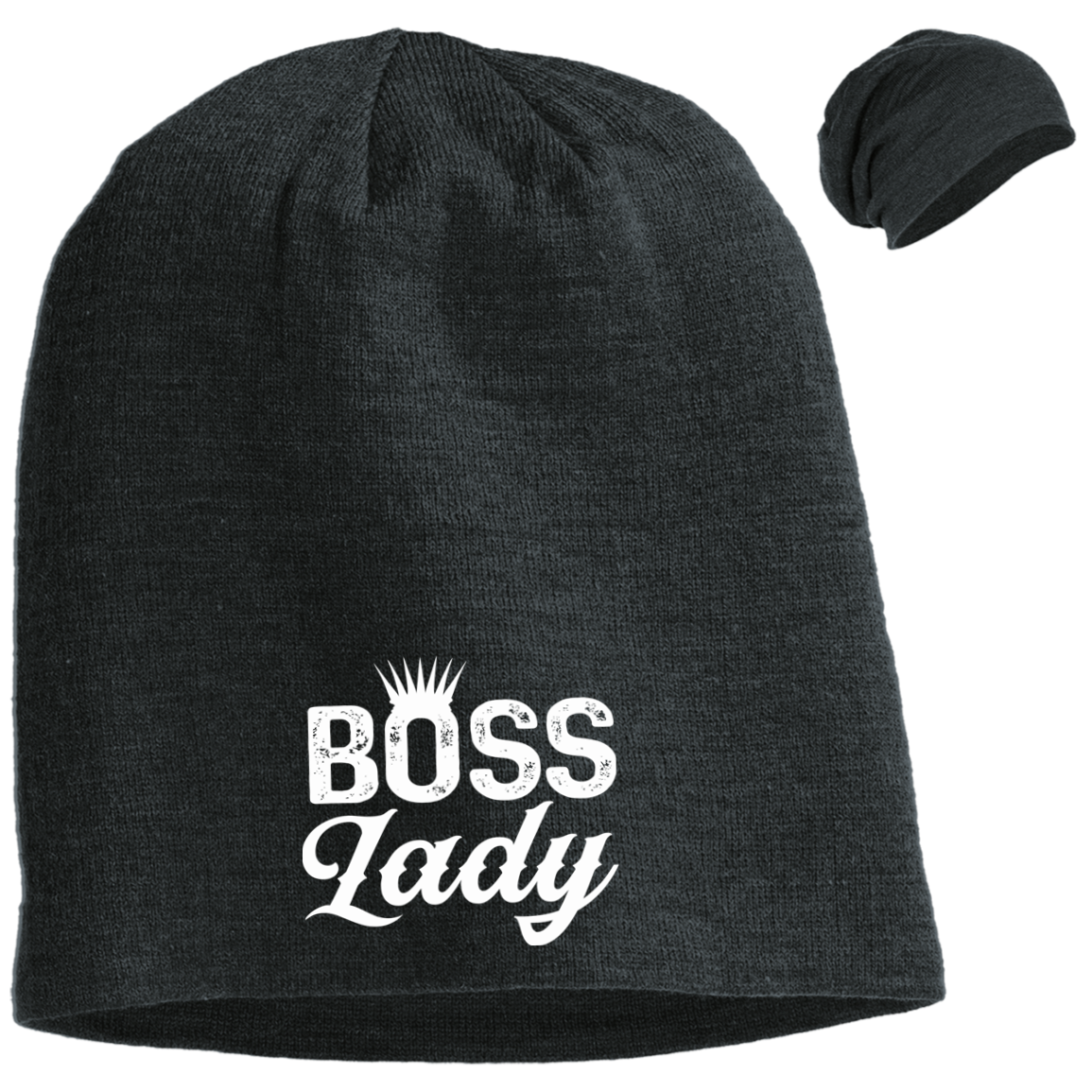 BOSS LADY Slouch Beanie