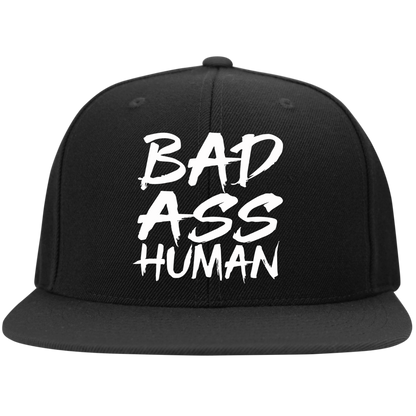 BAD ASS HUMAN OG High-Profile Snapback Hat