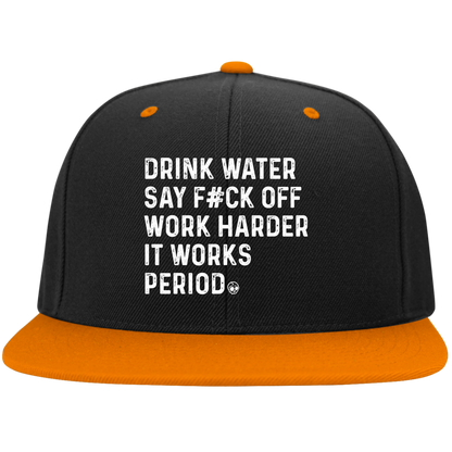 SAY F*CK OFF High-Profile Snapback Hat