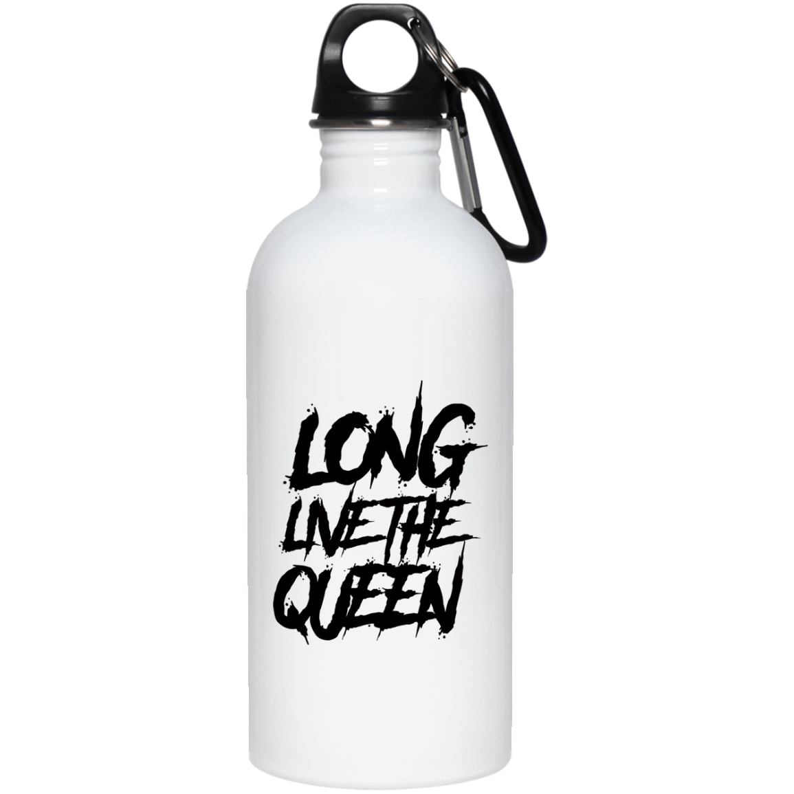 LONG LIVE THE QUEEN STAINLESS STEEL 20 0Z WATER BOTTLE