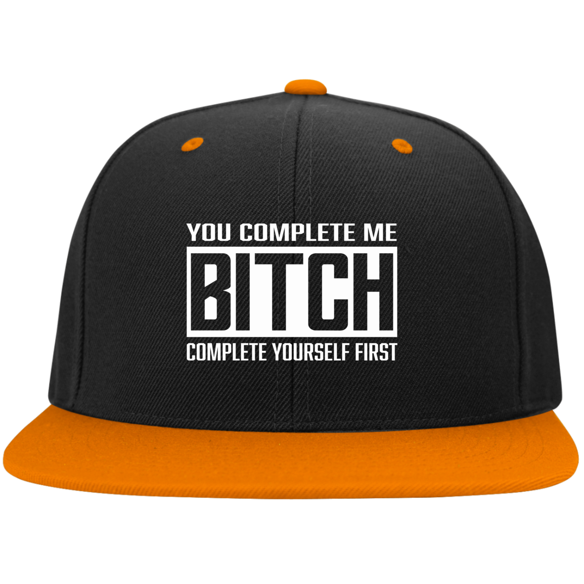 COMPLETE BITCH High-Profile Snapback Hat
