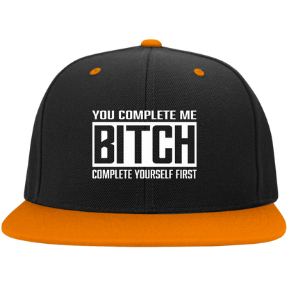 COMPLETE BITCH High-Profile Snapback Hat