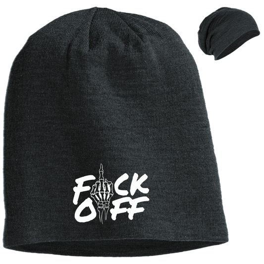 F*CK OFF Slouch Beanie