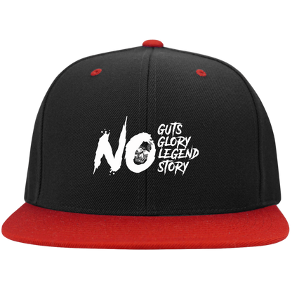 NO GUTS NO GLORY High-Profile Snapback Hat
