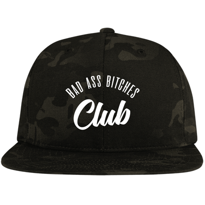 BAD ASS BITCHES CLUB High-Profile Snapback Hat