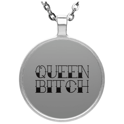QUEEN BITCH TITLE NECKLACE