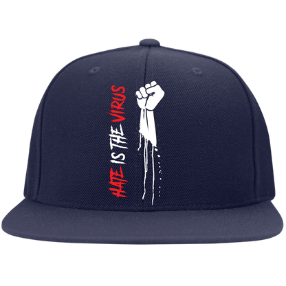 HATE IS THE VIRUS High-Profile Snapback Hat