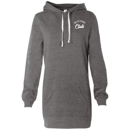 BAD ASS BITCHES CLUB Hooded Pullover Dress