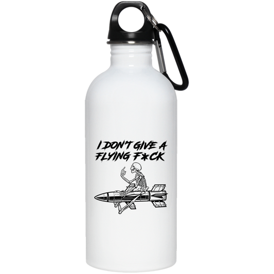 DON'T GIVE A FLYING F*CK STAINLESS STEEL 20 0Z WATER BOTTLE