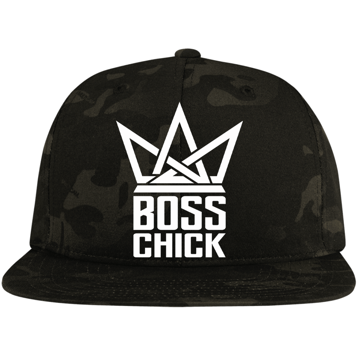 BOSS CHICK High-Profile Snapback Hat