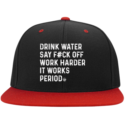 SAY F*CK OFF High-Profile Snapback Hat