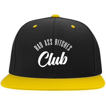 BAD ASS BITCHES CLUB High-Profile Snapback Hat