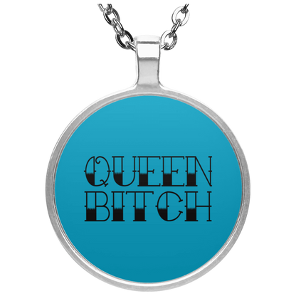 QUEEN BITCH TITLE NECKLACE