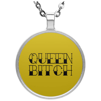 QUEEN BITCH TITLE NECKLACE