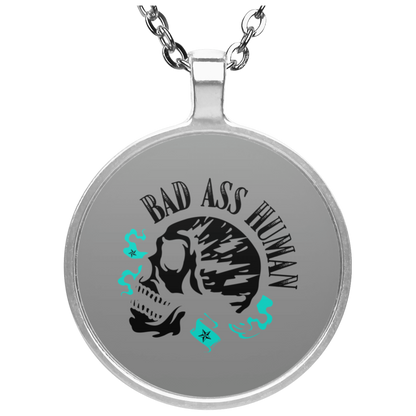 BAD ASS HUMAN MOHAWK NECKLACE