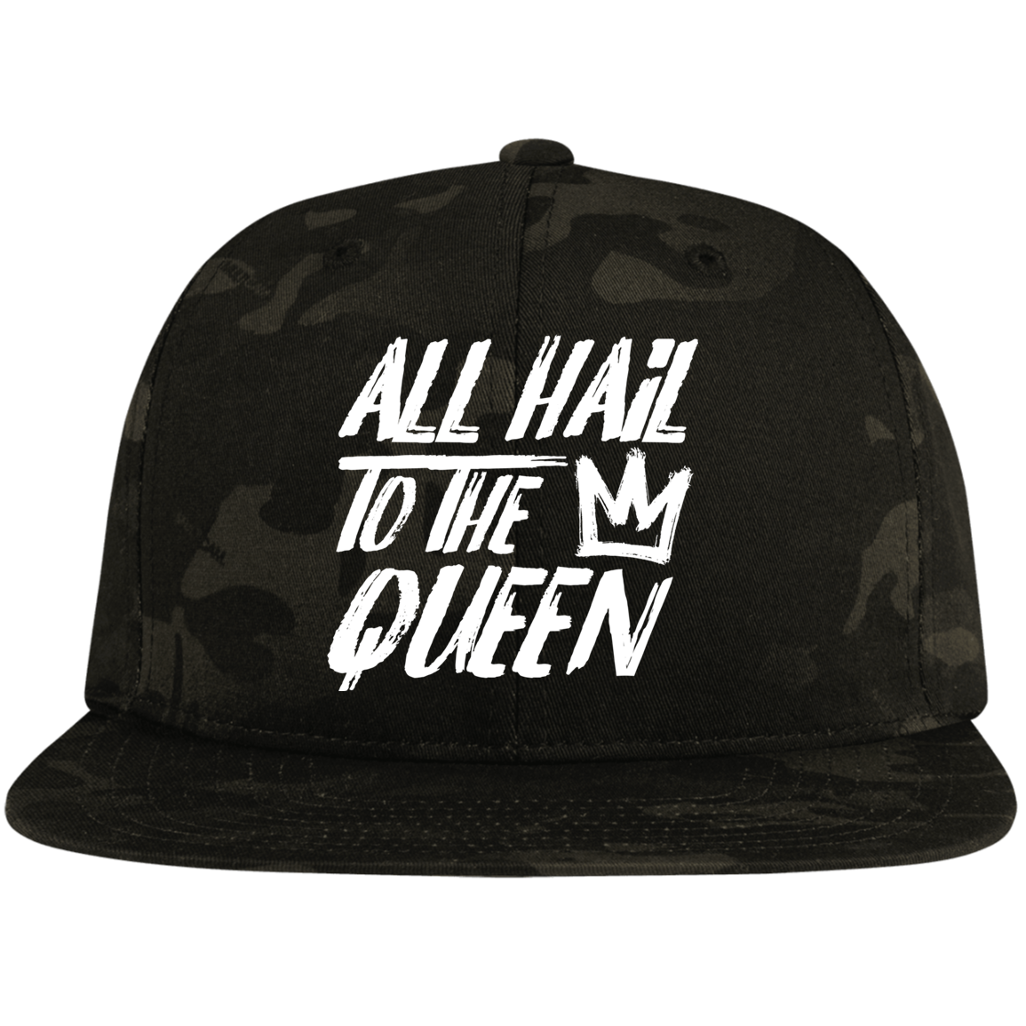 ALL HAIL TO THE QUEEN High-Profile Snapback Hat