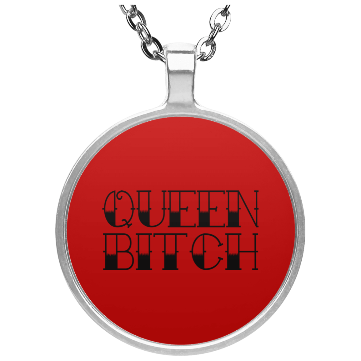 QUEEN BITCH TITLE NECKLACE