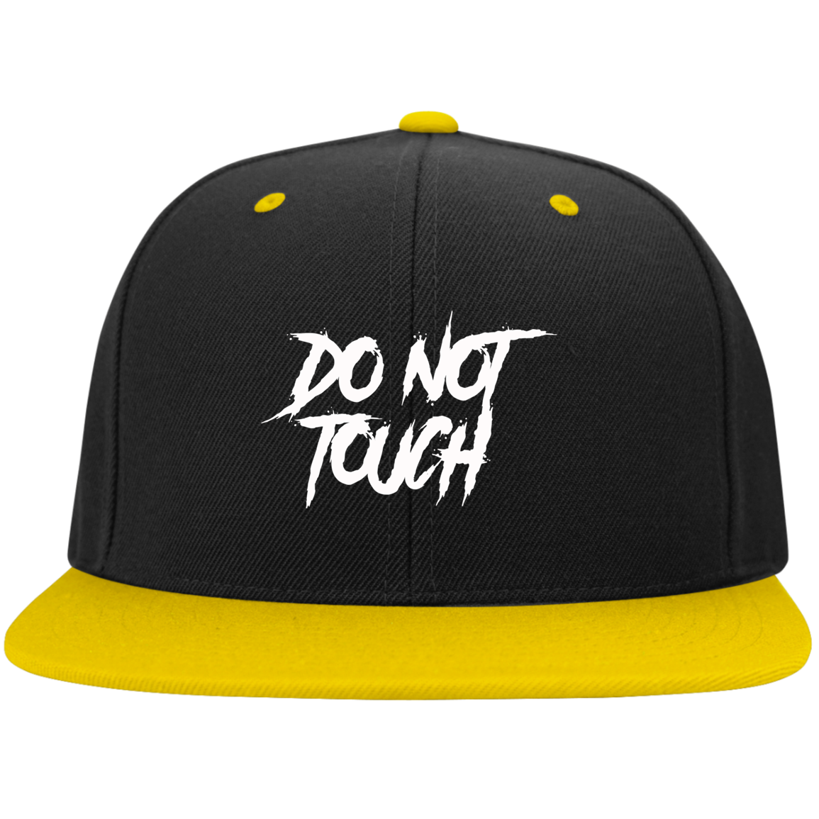 DO NOT TOUCH High-Profile Snapback Hat