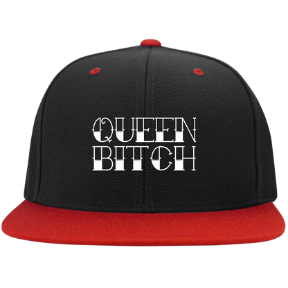 QUEEN BITCH TITLE High-Profile Snapback Hat