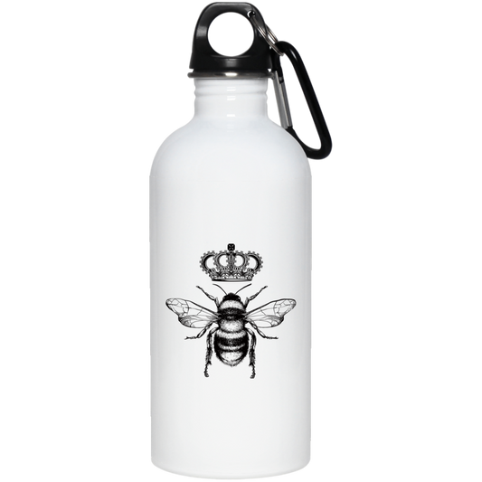 QB CLASSY QUEEN BEE STAINLESS STEEL 20 0Z WATER BOTTLE