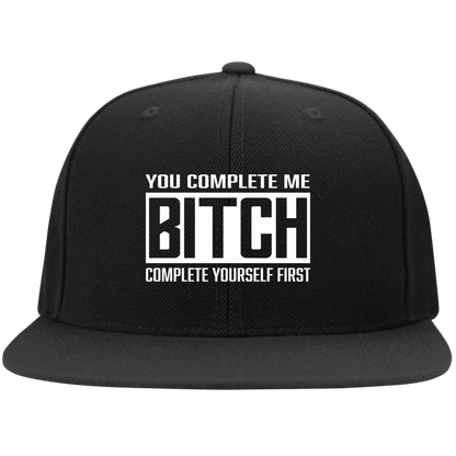 COMPLETE BITCH High-Profile Snapback Hat