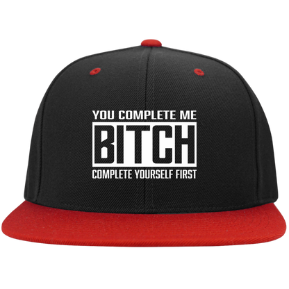COMPLETE BITCH High-Profile Snapback Hat