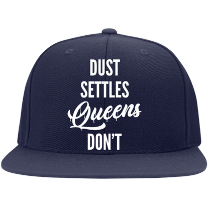 QUEENS DON'T SETTLE High-Profile Snapback Hat
