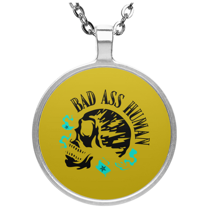 BAD ASS HUMAN MOHAWK NECKLACE