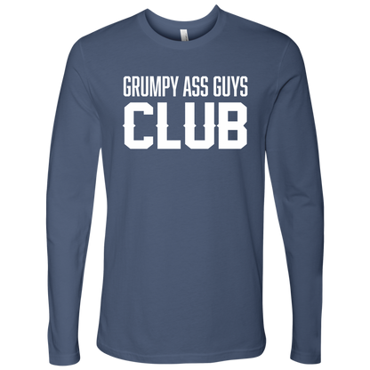 GRUMPY ASS GUYS CLUB LONG SLEEVE SHIRT