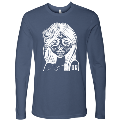 QB CLASSY DAY OF THE DEAD LONG SLEEVE