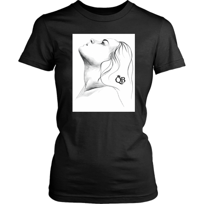 QB CLASSY PORTRAIT WOMENS TSHIRT