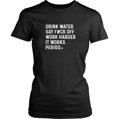 SAY F*CK OFF WOMENS TSHIRT