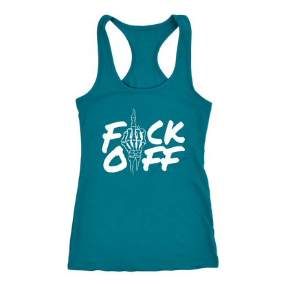 F*CK OFF RACERBACK TANK